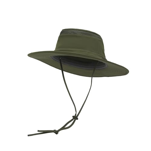 Cimarron Safari Sun Hat with Wide Brim for Outdoor Fishing Hiking