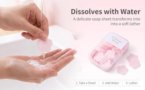 4 Boxes Paper Soap (400 Count)