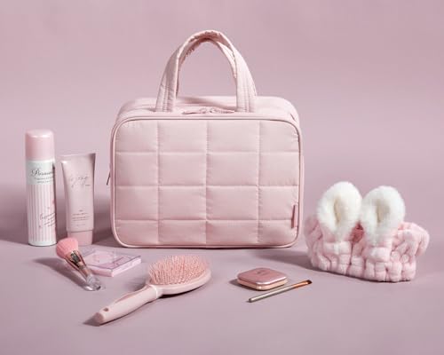 Travel Toiletry Bag with Jewelry Organizer