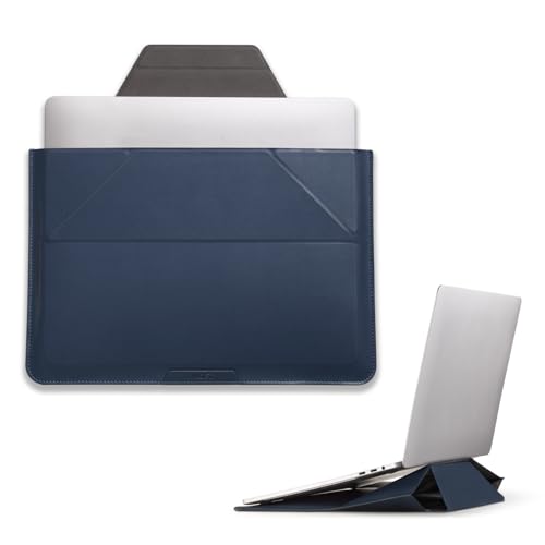 Laptop Carry Sleeve with Stand &Smart Storage for 14" Laptop for Work