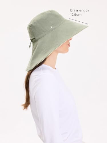 Ultra Wide Cotton Linen Hat