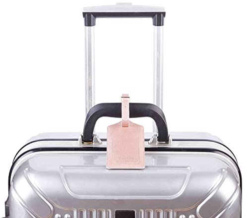 2 Pack Luggage Tags for Suitcases Airplane Travel Essentials (2 Count)