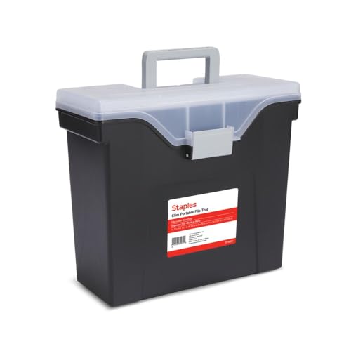 Slim Portable File Tote (5 Count)