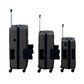 Patented Connecting Hard Shell 3 Piece Luggage Set (3 Count)