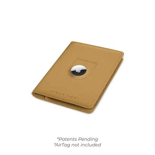 Passport Wallet with AirTag Holder