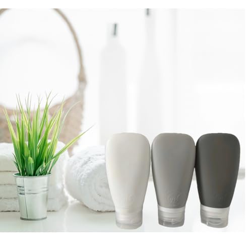 Travel Bottles for Toiletries (3 Count)