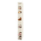 2 Pack 10 Tier Slim Hanging Shoe Organizer Beige