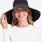 Women's Ultra Wide Cotton Linen Hat UPF 50+