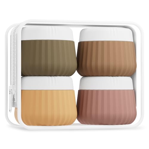 Travel Containers for Toiletries 4 Pack (4 Count)