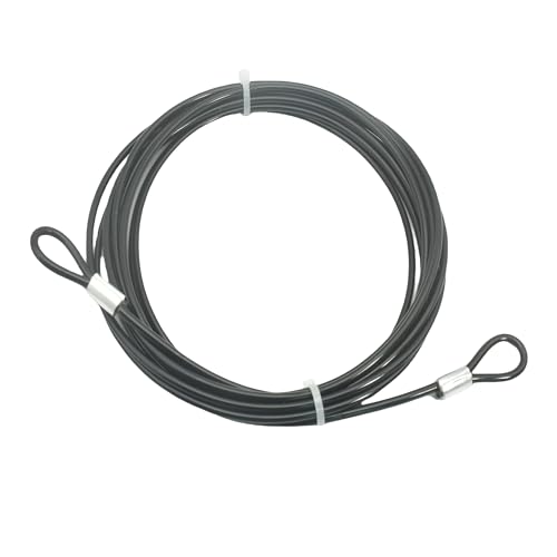 16FT 4mm Stainless Security Cables Tether