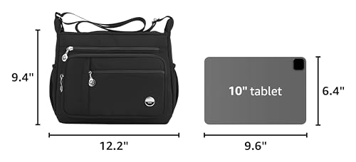Women Shoulder Handbag Roomy Multiple Pockets Bag Ladies Crossbody Purse Fashion Tote Top Handle Satchel