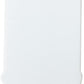 100pcs Reusable Blank Plastic Tags Ties Key Tags 1.45"*2.48" Serrated Tension Sealing Strap with Large Label Plastic Tie Mark Label Waterproof Hang Sign Write on Tag (White, 100pcs)