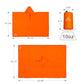 Hooded Rain Poncho Lightweight Waterproof Unisex Raincoat Jacket with Pocket for Men Women Adult