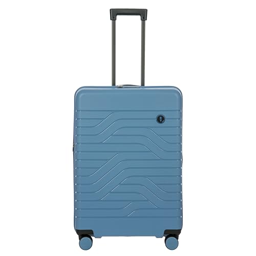 B Y Ulisse Checked Luggage with Spinner Wheels