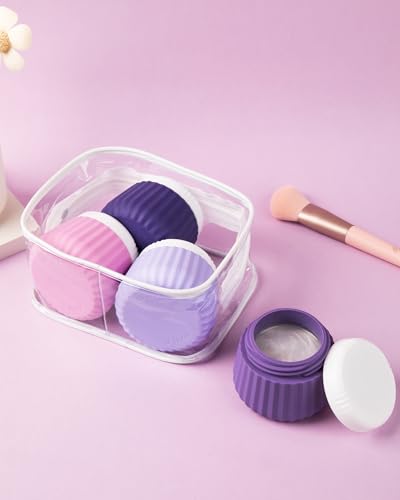 Travel Containers for Toiletries 4 Pack (4 Count)