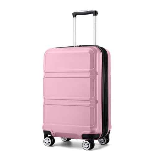 Carry On Luggage 22x14x9 Airline Approved with Spinner Wheels