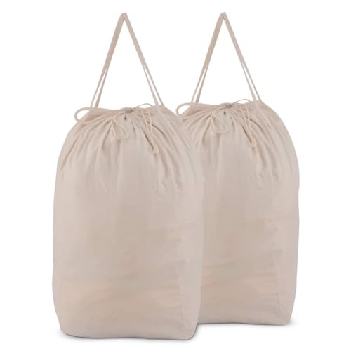 Washable Laundry Bags with Handles (2 Count)