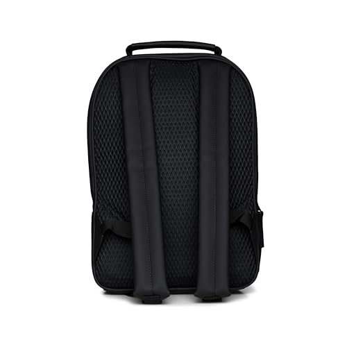 Book Daypack Black Waterproof Laptop Backpack for Men and Women