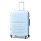 Freeform 24 Inch Medium Luggage with Dual 360° Spinner Wheels