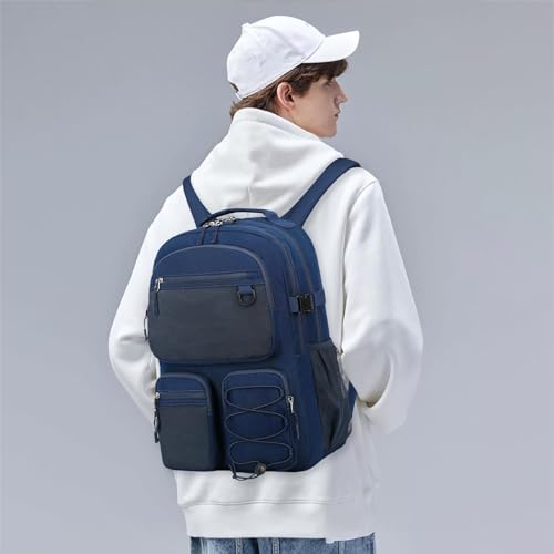 Water Resistant Daypack with Mulitiple Pockets for School Travel Outdoor College