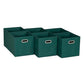 6 ct Open Fabric Cube Storage Bins