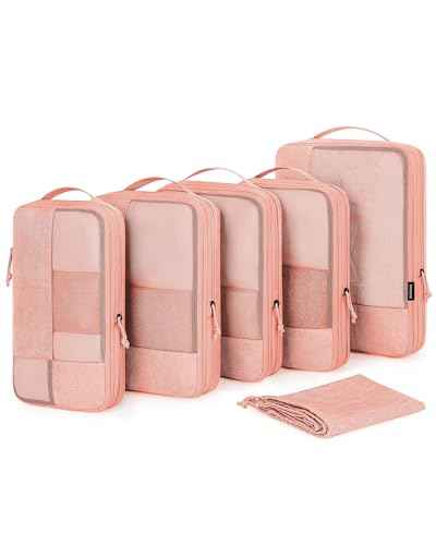 Compression Packing Cubes for Travel (6 Count)