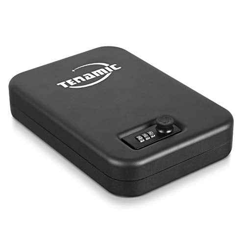 Pistol Safe Portable Travel Gun Safe