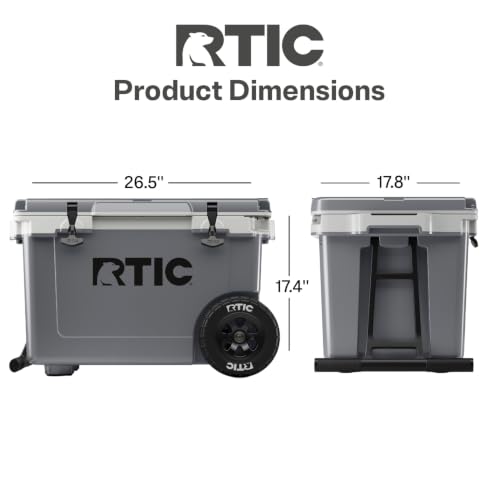 52 QT Ultra Light Wheeled Hard Cooler