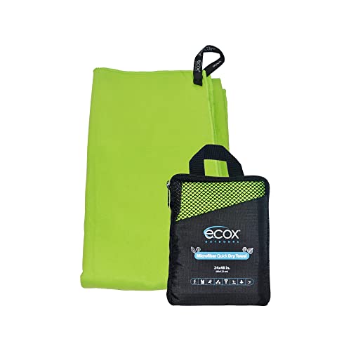 Outdoors Microfiber Towel Fast Drying Soft Feel Fast Action Drying for Gym Beach Outdoors