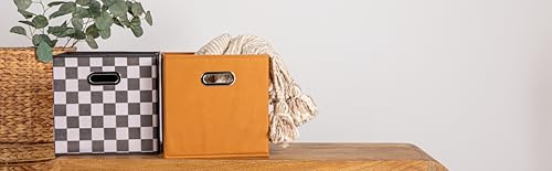 Fabric Storage Bins 6 Piece Set