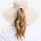 Women's Ultra Wide Cotton Linen Hat UPF 50+