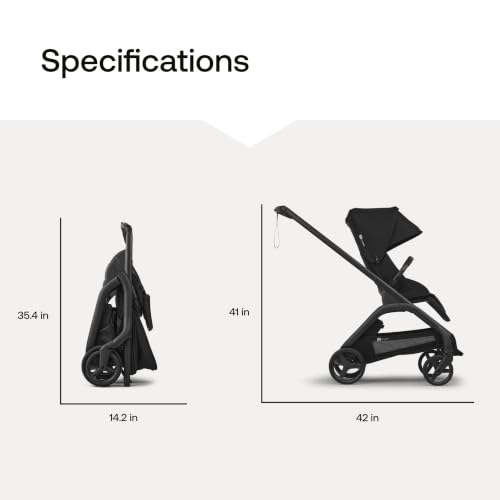 Dragonfly Plus Stroller Car Seat Compatible Compact Fold