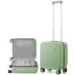 Underseat Carry on Luggage 16 Inch Hardshell PC Suitcase with Spinner Wheels TSA Lock for Travel