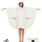Unisex Rain Poncho Hooded Waterproof Raincoat for Adults Women