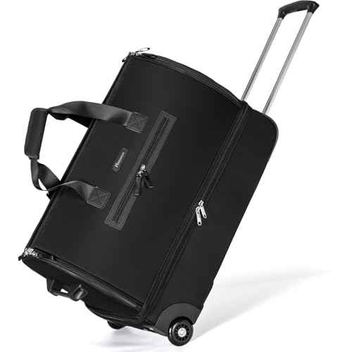 Convertible Garment Travel Bag with Trolley and Wheels