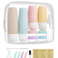 18 Pack TSA Approved Travel Bottles for Toiletries (3.9 Count)