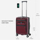 Carry On Luggage 22x14x9 Airline Approved 20 Inch Suitcases