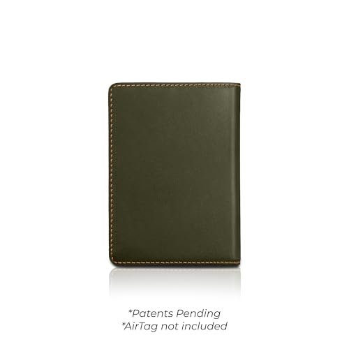 Passport Wallet with AirTag Holder