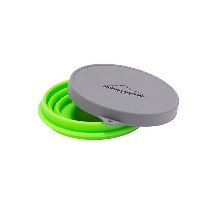 Collapsible Silicone Bowl with Lid for Camping and Backpacking