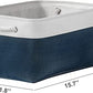 Collapsible Storage Bin for Shelves (3 Count)