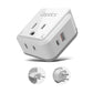 India Maldives Power Plug Adapter Travel Set
