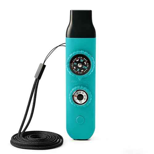 Multifunctional Survival Emergency Whistle for Kids with Compass Hiking Survival