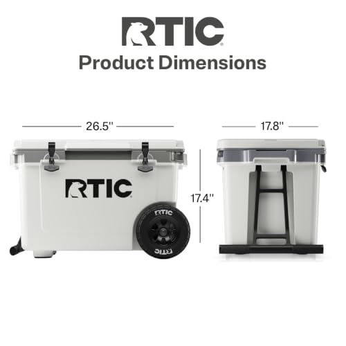52 QT Ultra Light Wheeled Hard Cooler