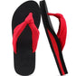 Flip Flops for Women Arch Support Summer Beach Sandals Red Size 9.5