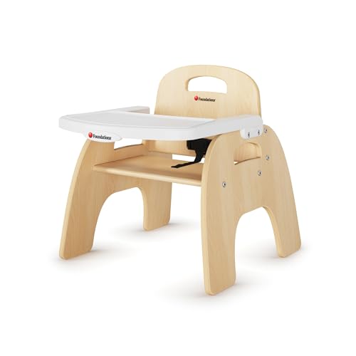 Easy Serve 9" Wood Feeding Chair Highchair for Toddlers