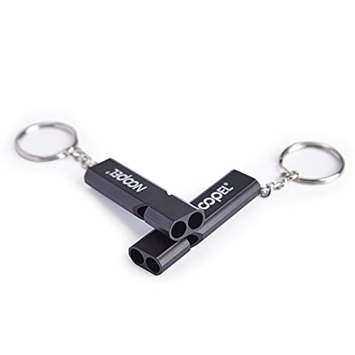 Emergency Whistles Lifeguard Safety Whistle with Lanyard and Keychain for Outdoor Camping Hiking Boating Hunting Fishing Kayak Kids Rescue Signaling Loud Survival Whistle