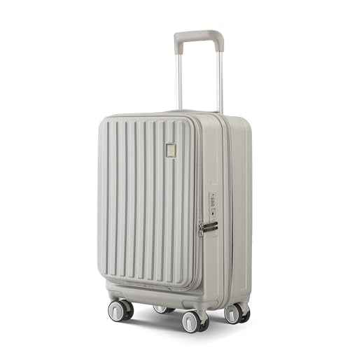 4 Piece Expandable Hardshell Pink Luggage Sets with Spinner Wheels