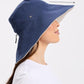 Women's Ultra Wide Cotton Linen Hat UPF 50+