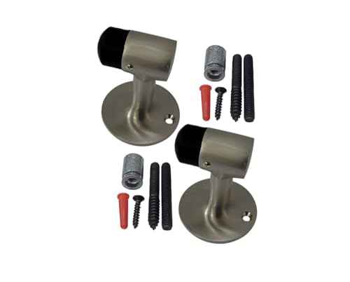 Solid Brass Door Stop (2 Count)