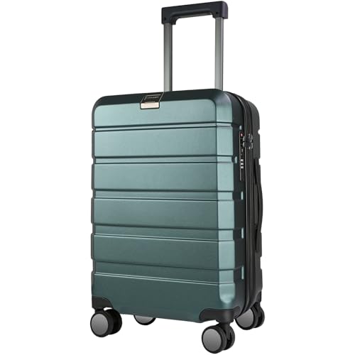 Hardside Expandable Carry On Luggage with Spinner Wheels & Built